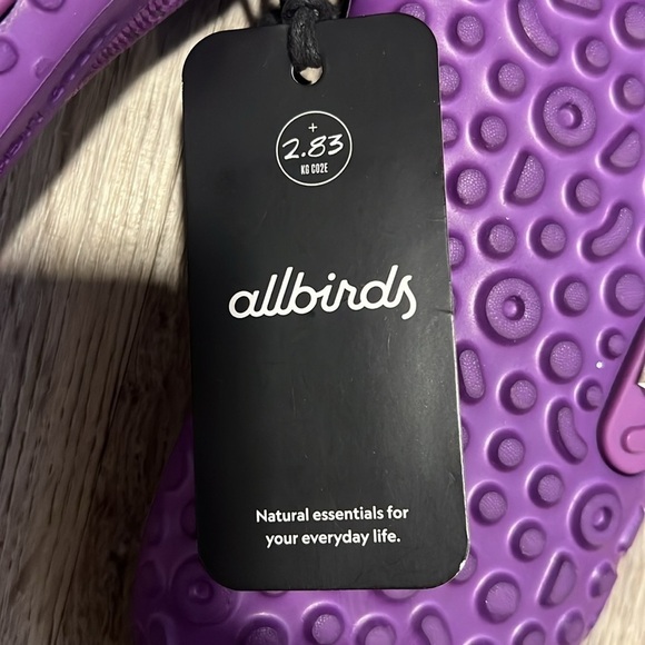 NWT Allbirds Sugar  Zeffers Flip Flops​​​​​ - Picture 3 of 8